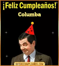 GIF Feliz Cumpleaños Meme Columba